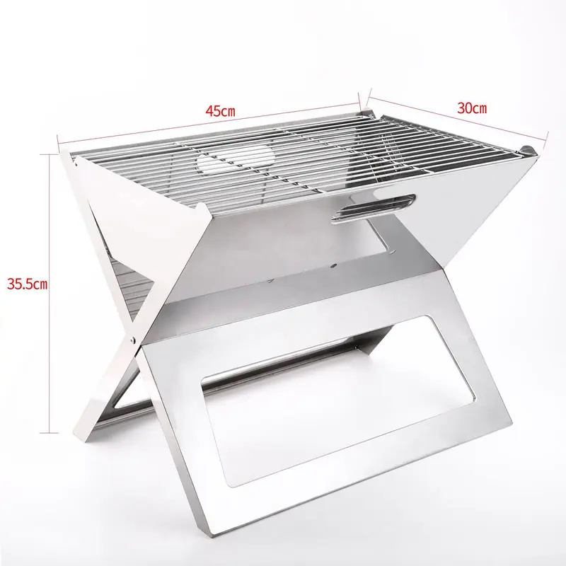 Stainless steel X Portable Grill BBQ grill , RF-NQ03-1