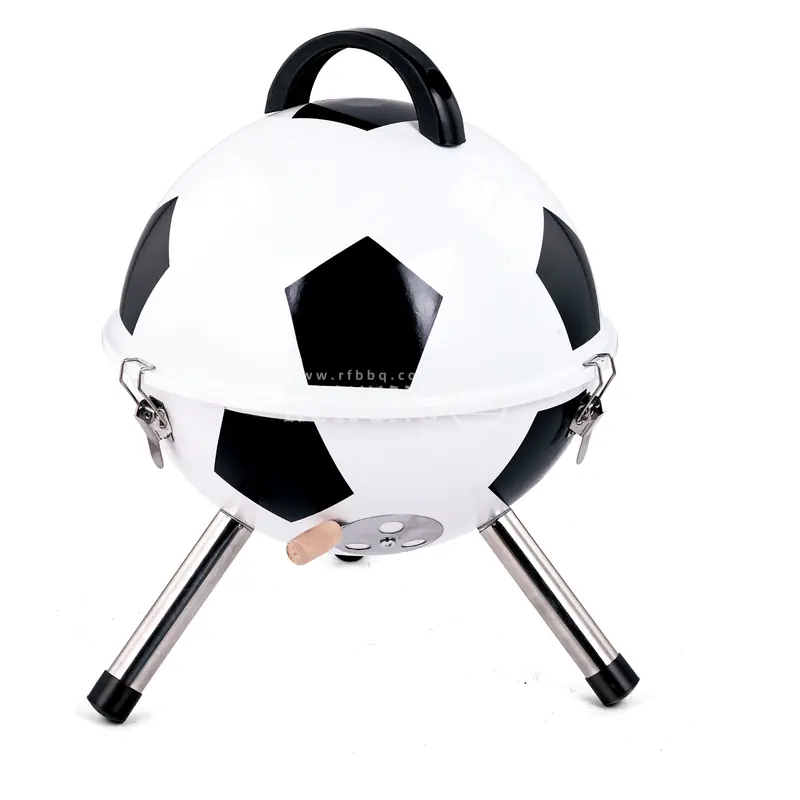 14 Inch football charcoal grill BBQ grill , RF-BQ05