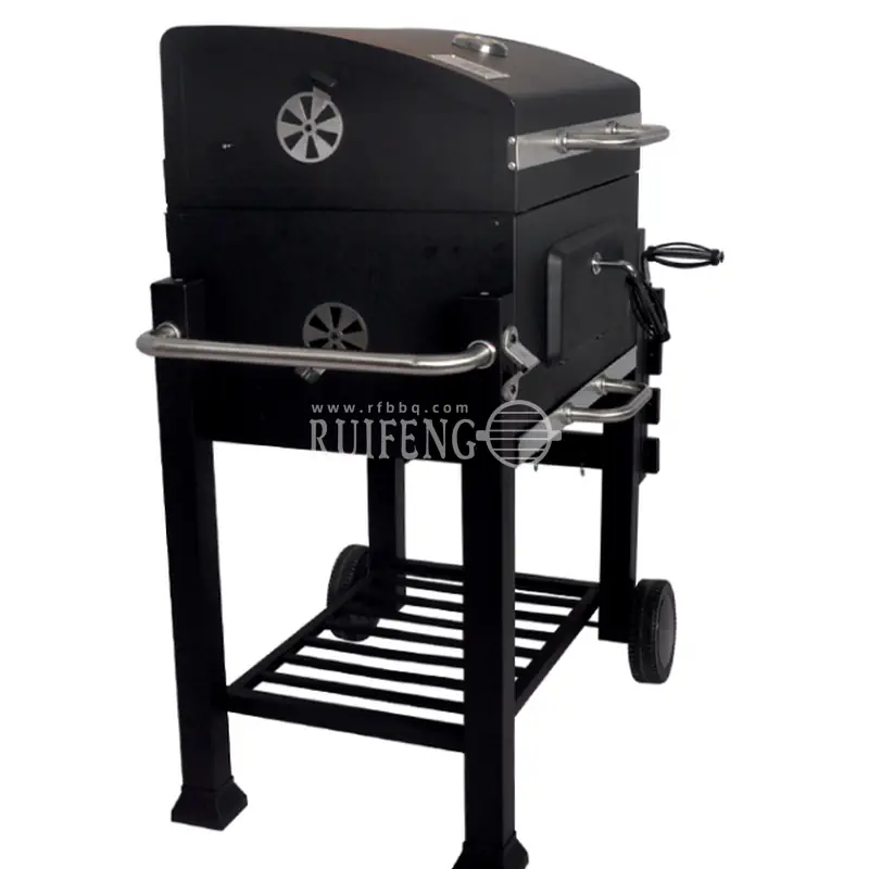 Square Grill Garden Charcoal BBQ grill , RF-FP05