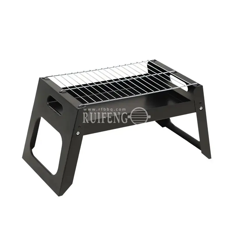 Portable Outdoor Charcoal Foldable BBQ Grill,RF-61C20D