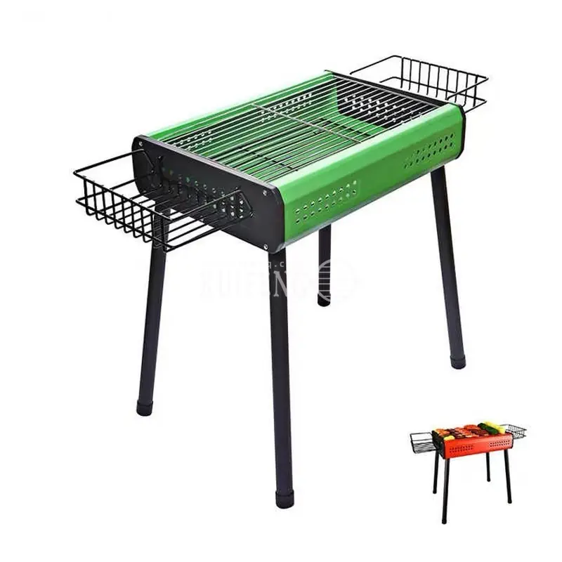  Green Portable Charcoal Small Grill BBQ grills