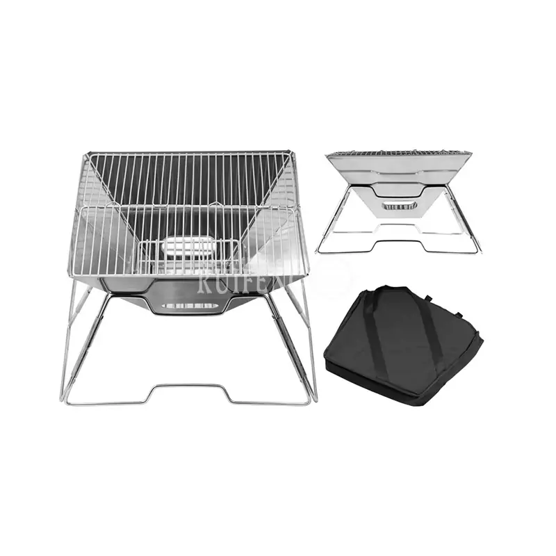 RF-61C10A，Portable Grill Folding Charcoal bbq Grill