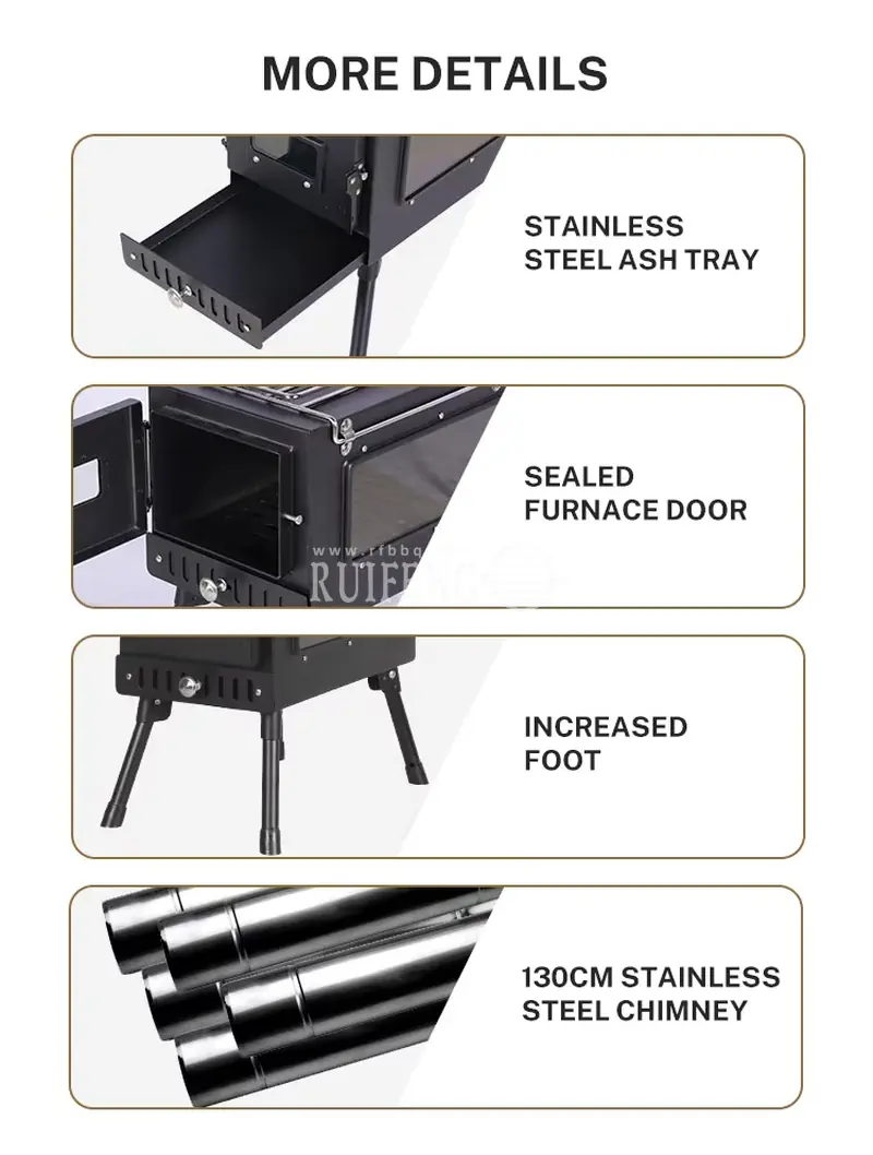 Portable Stainless Steel Charcoal Grill BBQ Grill-1_1.webp